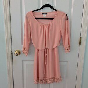 B Darlin Women's Pink Dress